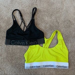 PRICE DROP Calvin Klein Sports Bra Duo